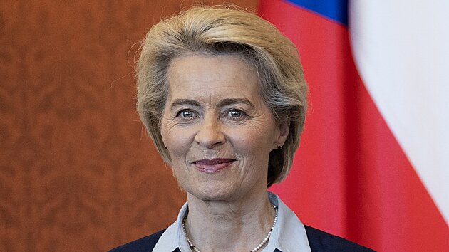 Ursula von der Leyenová, pedsedkyn Evropské komise, na návtv v Praze.