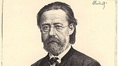 Portrét Bedicha Smetany od Maxe vabinského