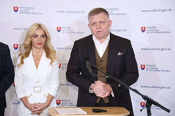 Martina �imkovi�ová a Robert Fico