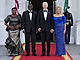 Americký prezident Joe Biden a keská hlava státu William Ruto s manelkami.