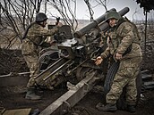 Ukrajintí vojáci na front.