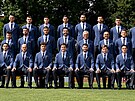 Italský národní fotbalový tým v oblecích od Armaniho