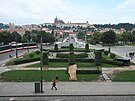 Zákres pietního objektu do fotografie.