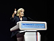 Marine Le Penová, éfka krajn pravicového Národního sdruení.