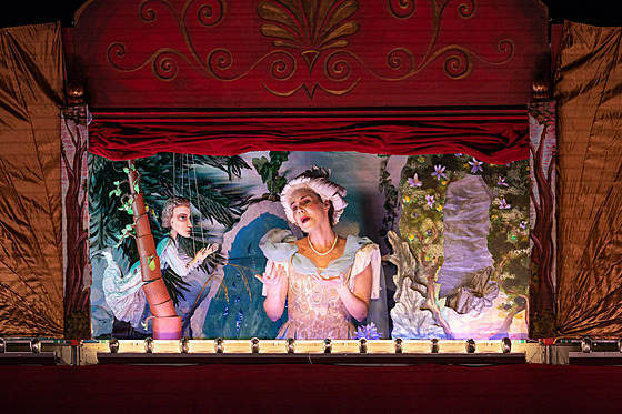 Z inscenace Acis a Galatea