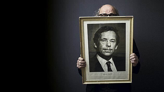 Václava Havla vyfotil Du�an �imánek 16. prosince 1989 ne�ekan� a narychlo....