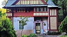 Detaily Jurkovi�ovy práce v Luha�ovicích.