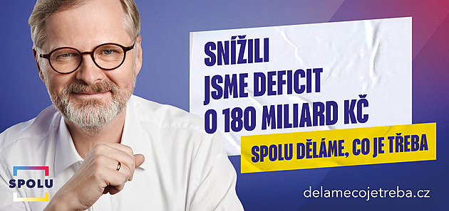 Koalice Spolu má novou kampaň. Připomíná „starou dobrou“ ODS