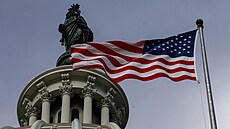 Budova Kapitolu ve Washingtonu.