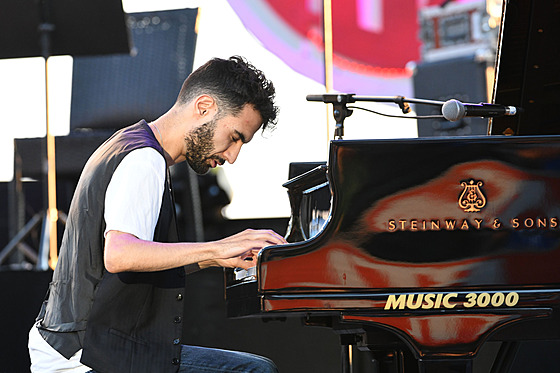 Jazzový pianista Tigran Hamasyan.