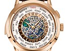 Lo�ský model Patek Philippe s komplikací World Time a smaltovanou mapou centra...