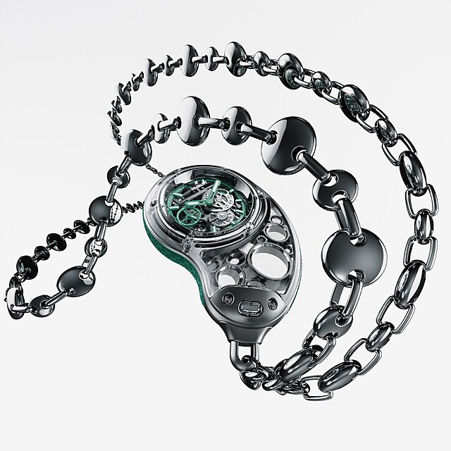 Hublot, limitovan� edice Arsham Droplet o rozm�rech pouzdra 73,2 mm x 52,6 mm...