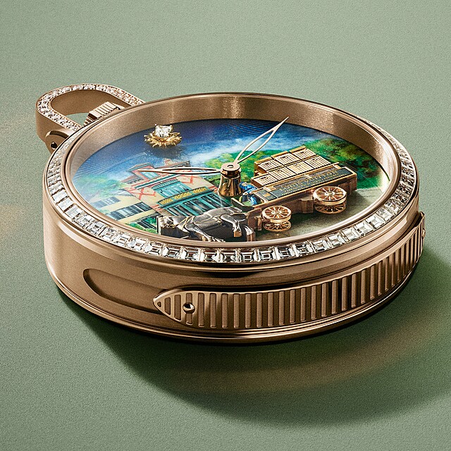 Louis Vuitton, unik�tn� zlat� kus La Fabrique du Temps