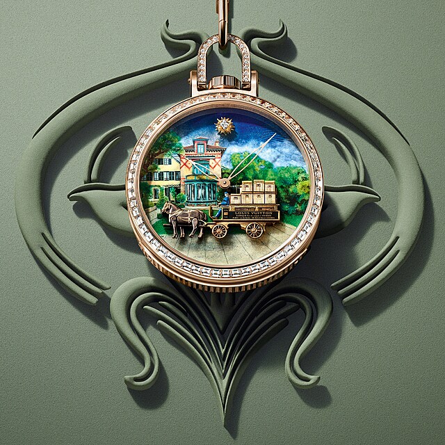 Louis Vuitton, unik�tn� zlat� kus La Fabrique du Temps