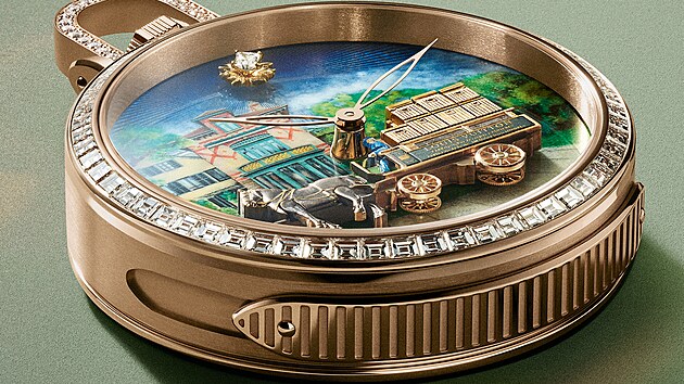 Louis Vuitton, unik�tn� zlat� kus La Fabrique du Temps