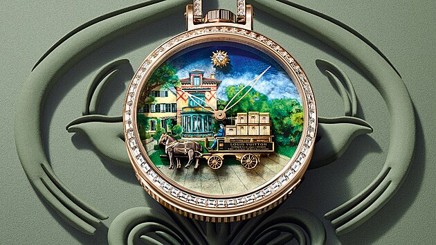 Louis Vuitton, unik�tn� zlat� kus La Fabrique du Temps