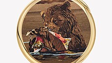 Hodinky manufaktury Patek Philippe Rare Handcrafts, vyuívající devnou...