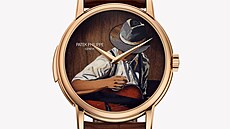 Hodinky manufaktury Patek Philippe Rare Handcrafts, vyuívající devnou...