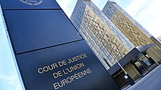 Budova Soudního dvora EU v Lucemburku.