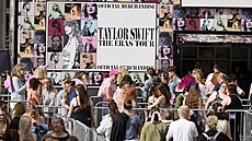 Fanouci zpvaky Taylor Swiftové.