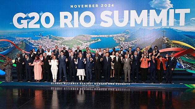 Summit lídr� skupiny G20 v brazilském Riu.