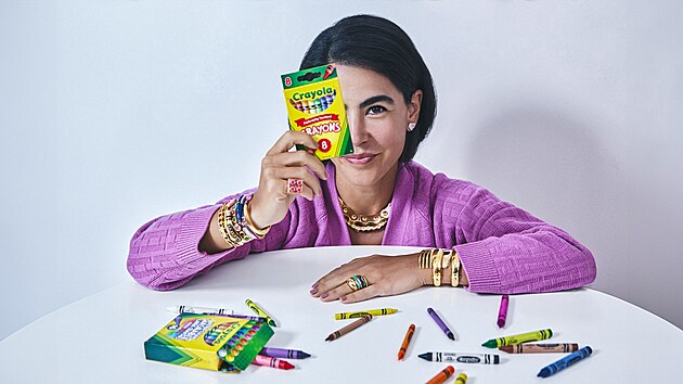 Kdy� �perka�ství p�irovnáte k vybarvování, Nadine Ghosn bez váhání p�etahuje....