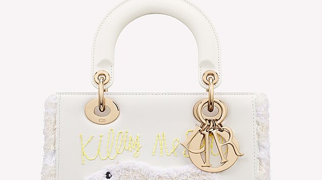 Kabelka Lady Dior Art #9  jihokorejsk�ho um�lce Woo Kukwon.