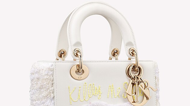 Kabelka Lady Dior Art #9  jihokorejsk�ho um�lce Woo Kukwon.