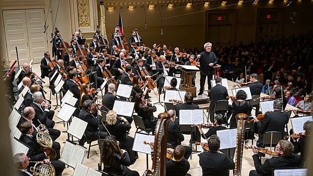 Z�b�r z �vodn�ho vystoupen� �esk� filharmonie v newyorsk� Carnegie Hall (4. prosince 2024)