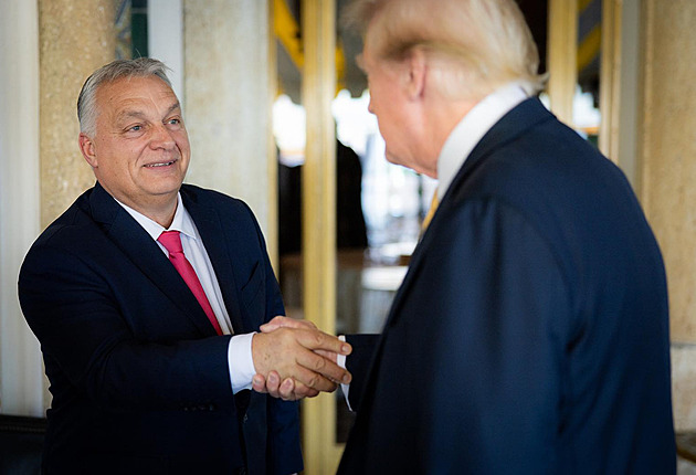 Mírová mise 2.0? Trump jednal s Orbánem v jeho soukromé rezidenci