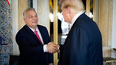 Viktor Orbán a Donald Trump m�li sch�zku na Florid�