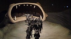 Výstava Orhana Pamuka v pra�ském DOXU.