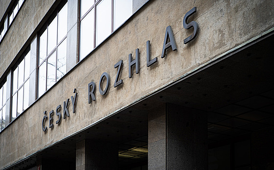 Budova �eského rozhlasu v Praze na Vinohradech.