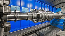 Výrobce turbín Doosan koda Power, 9. listopadu 2022, Plze.