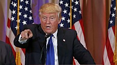 Donald Trump a jeho tradin bombastický projev.
