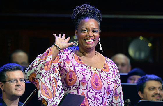 Americká jazzová vokalistka Diane Reevesová vystoupila s �eským národním...