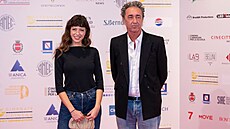 Celeste Dalla Portaová a Paolo Sorrentino.