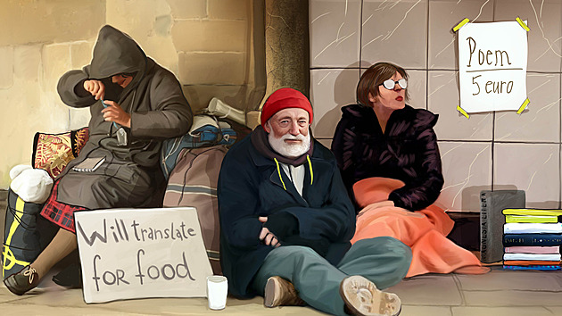 Kdo překládá, okrádá rodinu. Umělecký překlad byl vždy mrzce placen, ale dnes už neuživí nikoho