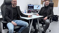 Zden�k Sobek a Luká� Du�í ( z leva)