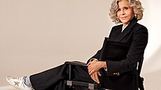 Jane Fondová se stala tvá�í tenisek Golden Goose