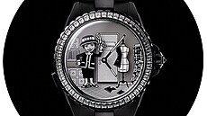 Vtipné hodinky J12 Couture Workshop Automaton Caliber 6 zachycují zakladatelku...
