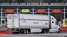 Hranice mezi USA a Kanadou.