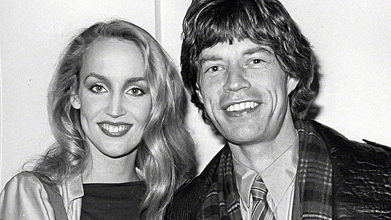 Mick Jagger a Jerry Hallová