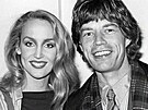 Mick Jagger a Jerry Hall