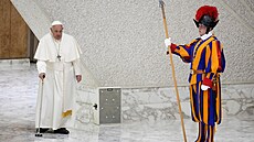 Pape� Franti�ek ve Vatikánu.