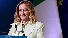 Italská premiérka Giorgia Meloniová.