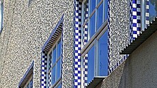 Josef Hoffmann - detaily pr��elí sanatoria v Purkersdorfu.