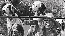 Brigitte Bardot v Saint Tropez