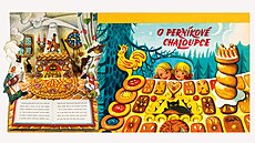 Prostorová kniha O perníkové chaloupce, 1957;  své hýbaky Vojtch Kubata...