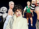 Marilyn Monroe, Kim Kardashian, Joan Collins, Emma Chamberlain, Gwen Stefani